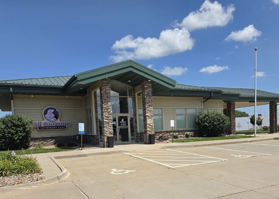 All Seasons Veterinary Care building front
